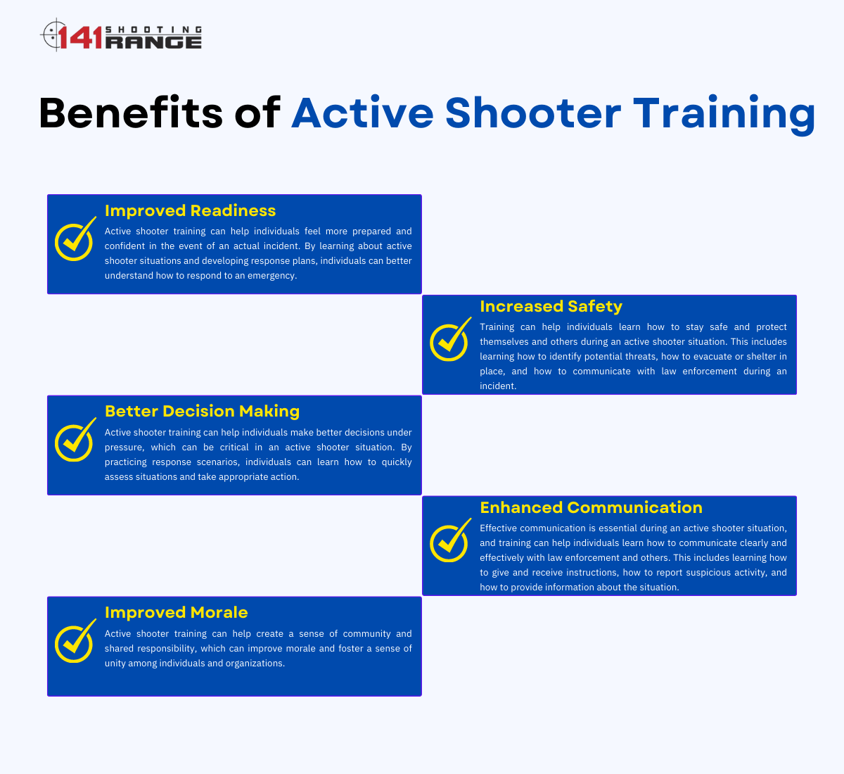 Benefits of Active Shooter Training